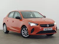 Used Vauxhall Corsa 100 HP (73 kW) 2021 Orange Hatchback