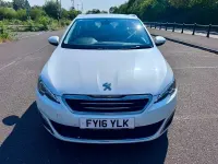 Used Peugeot 308 Allure 120 HP (88 kW) 2016 White Estate