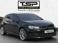 Used VW Golf VII GTD 184 HP (135 kW) 2016 Black Hatchback