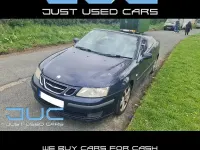 Used Saab 9-3 Vector 150 HP (110 kW) 2004 Blue Cabriolet