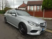 Used Mercedes E350 AMG 252 HP (185 kW) 2014 Silver Estate