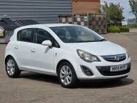 Used Vauxhall Corsa Design Edition 2014 White Hatchback