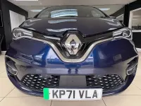 Used Renault Zoe Riviera 100 kW (136 HP) 2021 Blue Hatchback