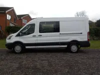Usado Ford Transit 130 CV (95 kW) 2018 Blanco Van
