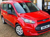 Used Ford Tourneo Connect Zetec 100 HP (73 kW) 2016 Red MPV