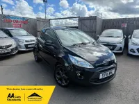 Used Ford Ka Zetec 2016 Black Hatchback