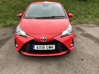 Used Toyota Yaris 2018 Red Hatchback