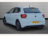 Used VW Polo SE 95 HP (69 kW) 2018 White Hatchback