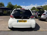 Used Toyota Aygo 68 HP (50 kW) 2012 White Hatchback