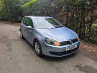 Used VW Golf VI SE 122 HP (89 kW) 2010 Blue Hatchback