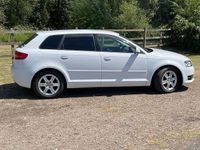 Used Audi A3 2023 White Hatchback