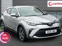 Używany Toyota C-HR Design 184 KM (135 kW) 2021 Srebrny SUV