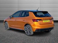 Used Skoda 110 R Monte Carlo 81 HP (59 kW) 2023 Phoenix orange metallic body / black magic pearl effect roof Hatchback