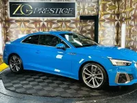 Used Audi A5 S-Line 190 HP (139 kW) 2020 Blue Coupe