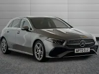 Used Mercedes A200 AMG Line Premium 175 HP (128 kW) 2023 Mountain grey Hatchback
