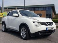 Used Nissan Juke Acenta 117 HP (86 kW) 2012 White SUV