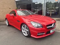 Used Mercedes SLK250 AMG 204 HP (150 kW) 2012 Red Cabriolet