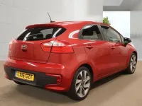 Used Kia Rio 109 HP (80 kW) 2016 Red Hatchback