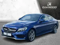 Second-hand Mercedes C250 AMG Line Premium 204 CP (150 kW) 2018 Albastru Coupe