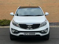 Begagnad Kia Sportage 134 HK (98 kW) 2011 Vit SUV