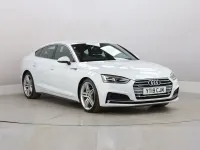 Used Audi A5 S-Line 2019 White Coupe