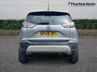 Used Vauxhall Crossland X Elite 131 HP (96 kW) 2020 Quartz grey SUV