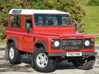 Used Land Rover Defender 2003 Red Estate