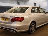 Used Mercedes E250 AMG line 2015 Silver Sedan