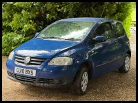 Used VW Fox 55 HP (40 kW) 2010 Blue Hatchback