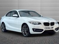 Used BMW 220 Sport Line 184 HP (135 kW) 2014 White Coupe