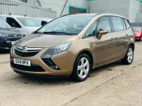 Used Vauxhall Zafira Tourer 165 HP (121 kW) 2014 Brown MPV