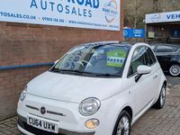 Used Fiat 500 Lounge 69 HP (50 kW) 2014 White Hatchback