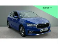 Used Skoda Fabia SE L 110 HP (80 kW) 2022 Blue Hatchback