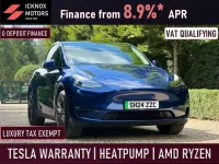 Used Tesla Model Y Long Range AWD 378 kW (514 HP) 2024 Blue SUV
