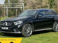 Used Mercedes GLC350 AMG line 258 HP (189 kW) 2017 Black Estate