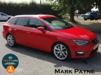 Used Seat Leon FR 150 HP (110 kW) 2014 Red Estate