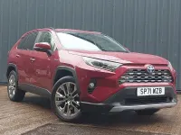 Used Toyota RAV4 Hybrid 218 HP (160 kW) 2021 Red SUV
