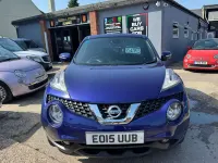 Used Nissan Juke Tekna 2015 Blue SUV