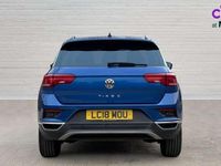 Used VW T-Roc SE 115 HP (84 kW) 2018 Blue SUV