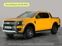 Used Ford Ranger Wildtrack 240 HP (176 kW) 2023 Orange Pickup