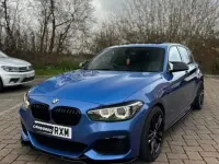 Used BMW M135 Performance 321 HP (236 kW) 2015 Blue Hatchback