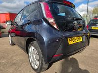 Used Toyota Aygo X-play 69 HP (50 kW) 2016 Blue Hatchback