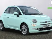 Gebraucht Fiat 500 Lounge 69 PS (50 kW) 2018 Grün Kleinwagen