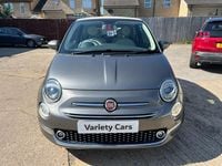 Usado Fiat 500 Lounge 69 HP (50 kW) 2017 Cinzento Cabrios