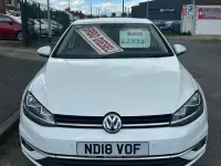 Used VW Golf VII GT 150 HP (110 kW) 2018 White Hatchback