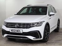 Used VW Tiguan R-line 150 HP (110 kW) 2021 White SUV
