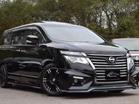 Used Nissan Elgrand 2015 Metallic black MPV