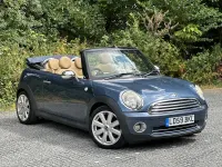Used Mini Cooper Cabriolet 2009 Blue Cabriolet