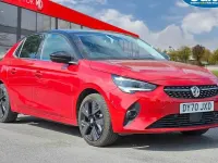 Used Vauxhall Corsa-e Elite 100 kW (136 HP) 2020 Red Hatchback