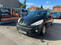 Used Peugeot 207 95 HP (69 kW) 2010 Black Hatchback